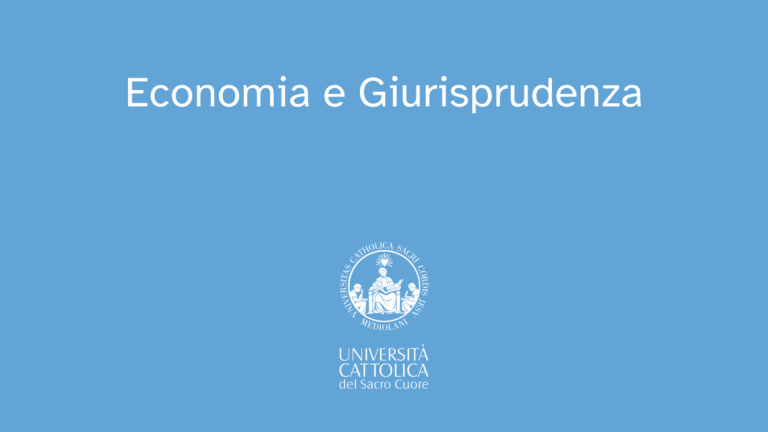 Cover Image for Perché studiare Economia e Giurisprudenza in Cattolica