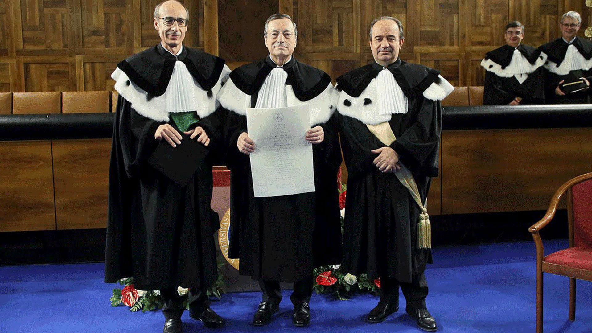 Laurea honoris causa a Mario Draghi: la cerimonia integrale