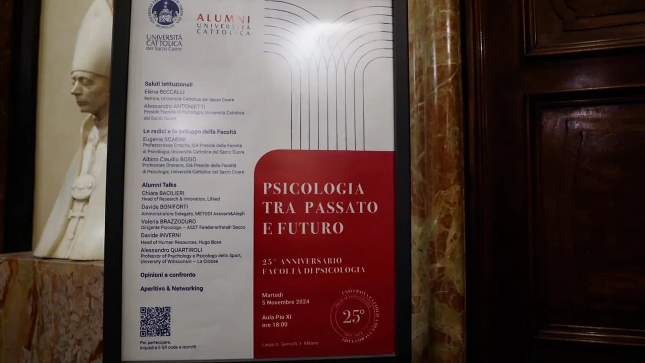 25° Anniversario Facoltà di Psicologia – Le voci di Alessandro Antonietti, Eugenia Scabini e Albino Claudio Bosio