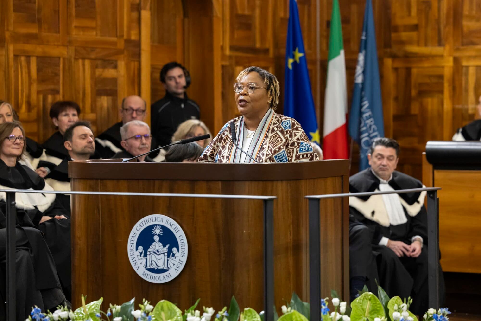 Inaugurazione Anno Accademico 2024/2025. Il discorso integrale di Leymah Gbowee