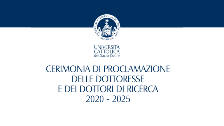 Cover Image for Cerimonia di proclamazione delle dottoresse e dei dottori di ricerca 2020-2025