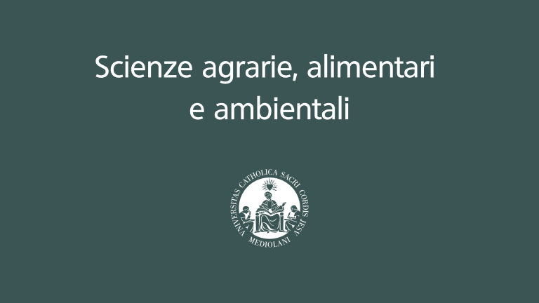 Cover Image for Faculty of Agriculture, Food and Environmental Sciences: Dean Luigi Lucini