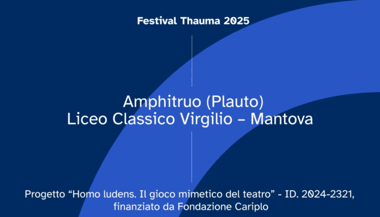 Cover Image for Amphitruo (Plauto) – Liceo Classico Virgilio – Mantova