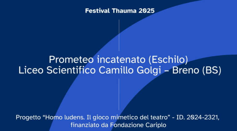 Cover Image for Prometeo incatenato (Eschilo) – Liceo Scientifico Camillo Golgi – Breno (BS)